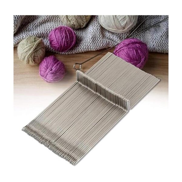 50 unidsset de agujas de acero para máquina de hacer