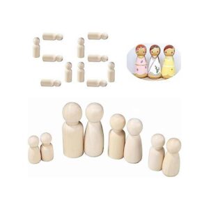 56 piezas de muñecas de madera natural sin acabar_1