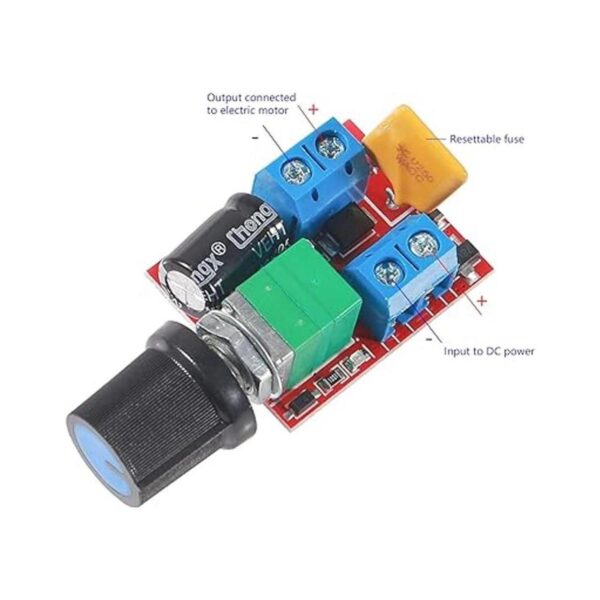 6 unids DC motor PWM controlador de velocidad 3 V 6 12 V