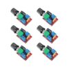 6 unids DC motor PWM controlador de velocidad 3 V 6 12 V