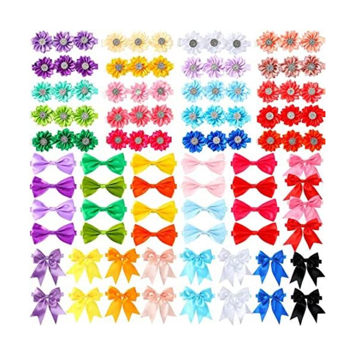 60 corbatas para perros con collar ajustable corbatas