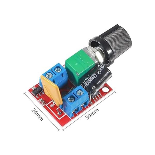 6 unids DC motor PWM controlador de velocidad 3 V 6 12 V