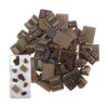 60 piezas de imitación de resina de chocolate con parte_1