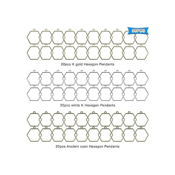 60 piezas de bisel abierto accesorios para hallazgos de_2