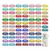 80 piezas de corbatín para perro collar de perro_1