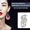 9 piezas de pendientes con diseño de estrella y luna_5