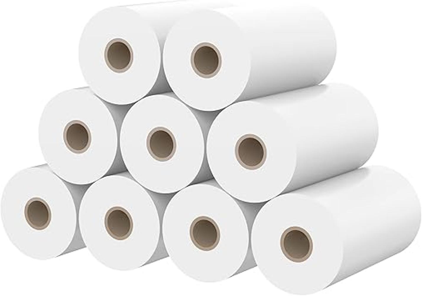 9 rollos de papel de impresión de cámara instantánea para