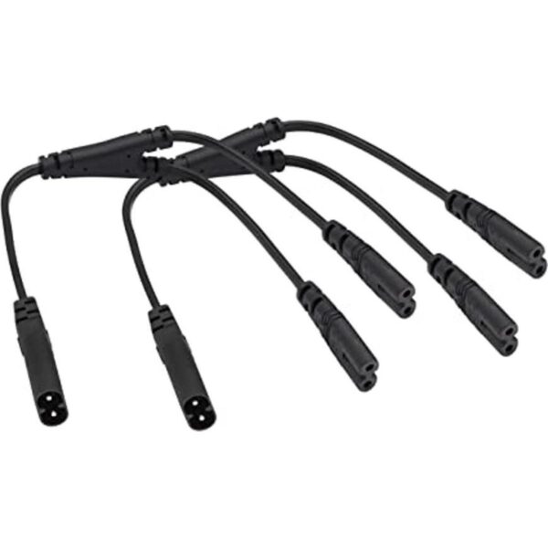 AAOTOKK Adaptador de alimentación hembra de 3 polos C5 a_1