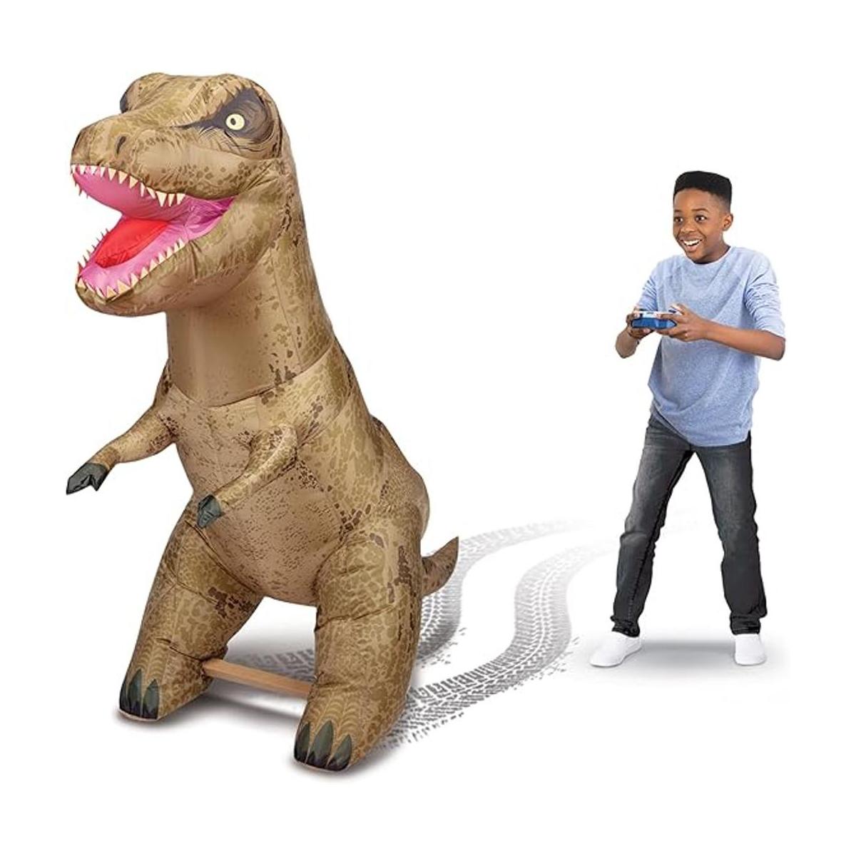 AIRTITANS Jurassic World Inflable T Rex RC Dinosaurio de