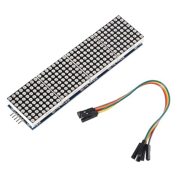 ALAMSCN MAX7219 Módulo de matriz de puntos 32x8 4 en 1_4