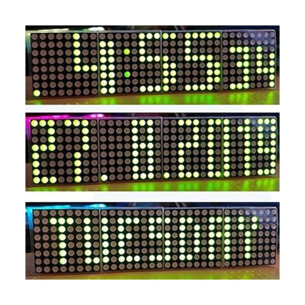 ALAMSCN MAX7219 Módulo de matriz de puntos 32x8 4 en 1_2