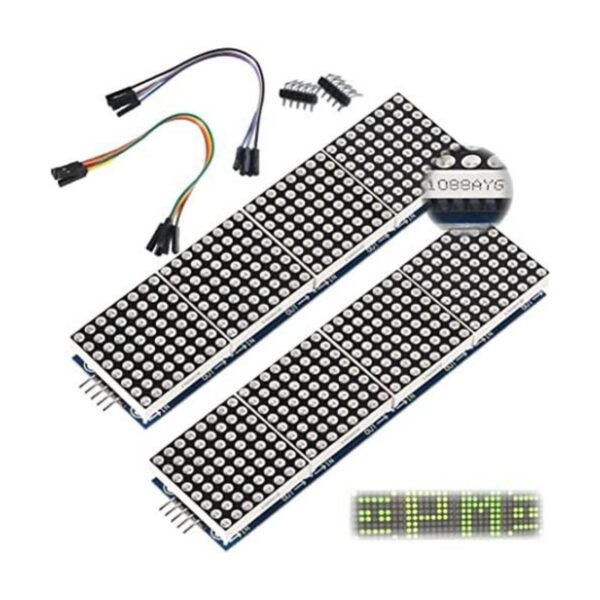 ALAMSCN MAX7219 Módulo de matriz de puntos 32x8 4 en 1_1