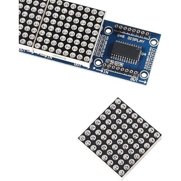 ALAMSCN MAX7219 Módulo de matriz de puntos 32x8 4 en 1_5