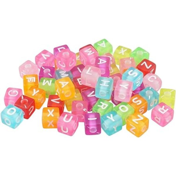 ALLinONE Cuentas de cubo mixtas de acrílico 0.394 x_2