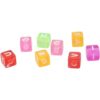 ALLinONE Cuentas de cubo mixtas de acrílico 0.394 x_6