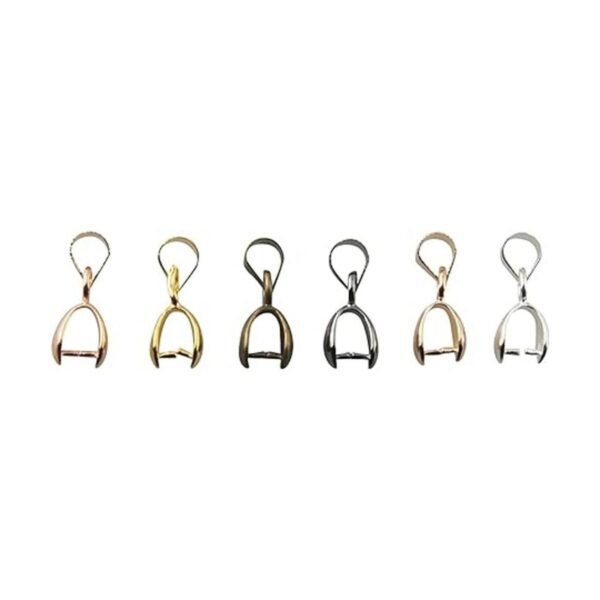 ALLinONE 1 caja de 6 colores metal pellizco clip de fianza_3