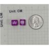 ALLinONE Cuentas de cubo mixtas de acrílico 0.394 x_4