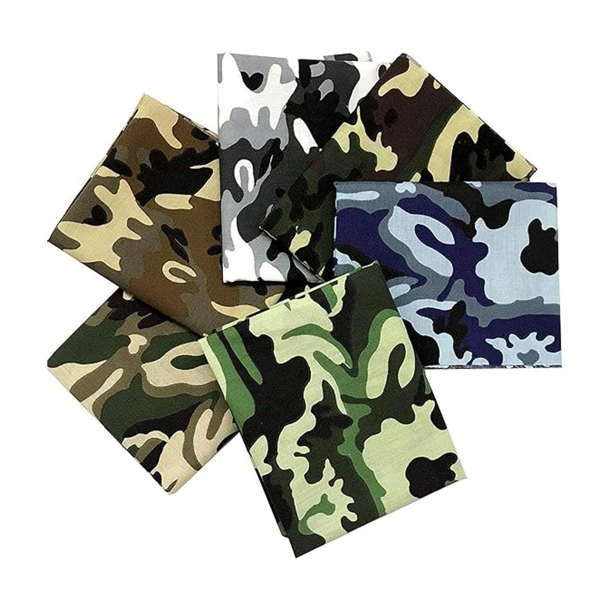 AMORNPHAN Paquete de 6 patrones de camuflaje con diseño de