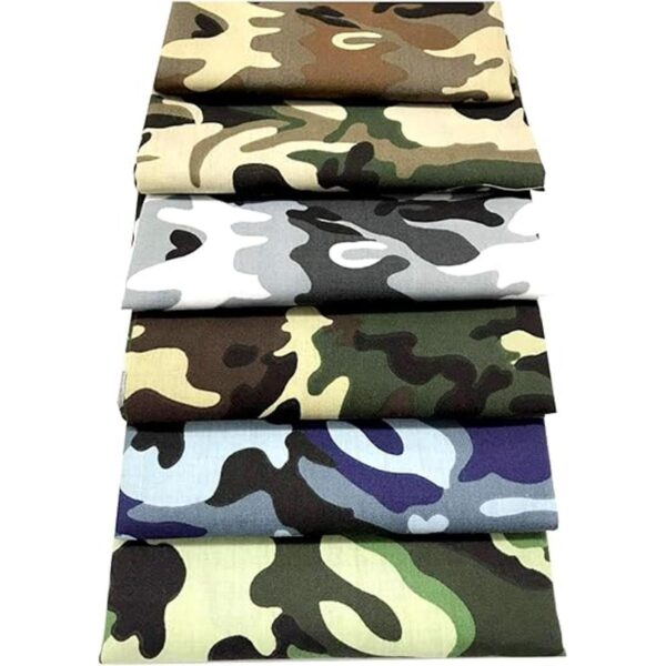 AMORNPHAN Paquete de 6 patrones de camuflaje con diseño de