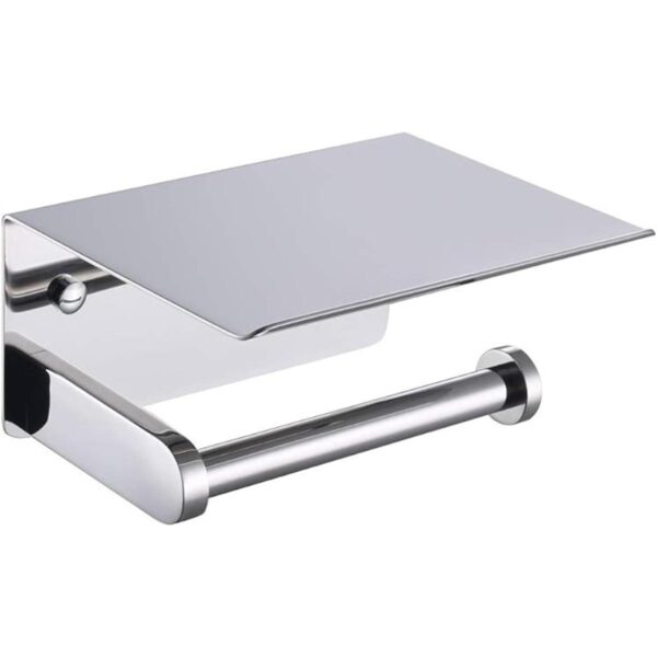 APLusee Soporte de papel higiénico con estante de_1