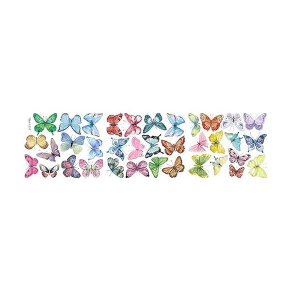 AOWDIAO Calcomanías de pared de mariposa de acuarela para_2