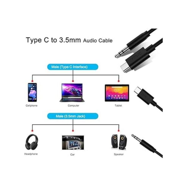 APETOO Cable de audio USB C a conector auxiliar de 0.138_3
