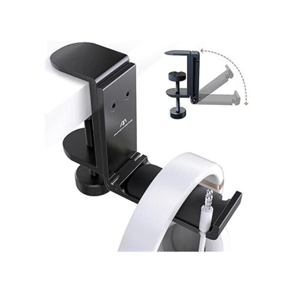 APPHOME Escritorio con gancho para auriculares soporte_3