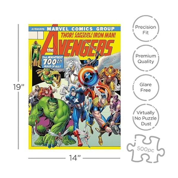 AQUARIUS Avengers Puzzle rompecabezas de 500_2