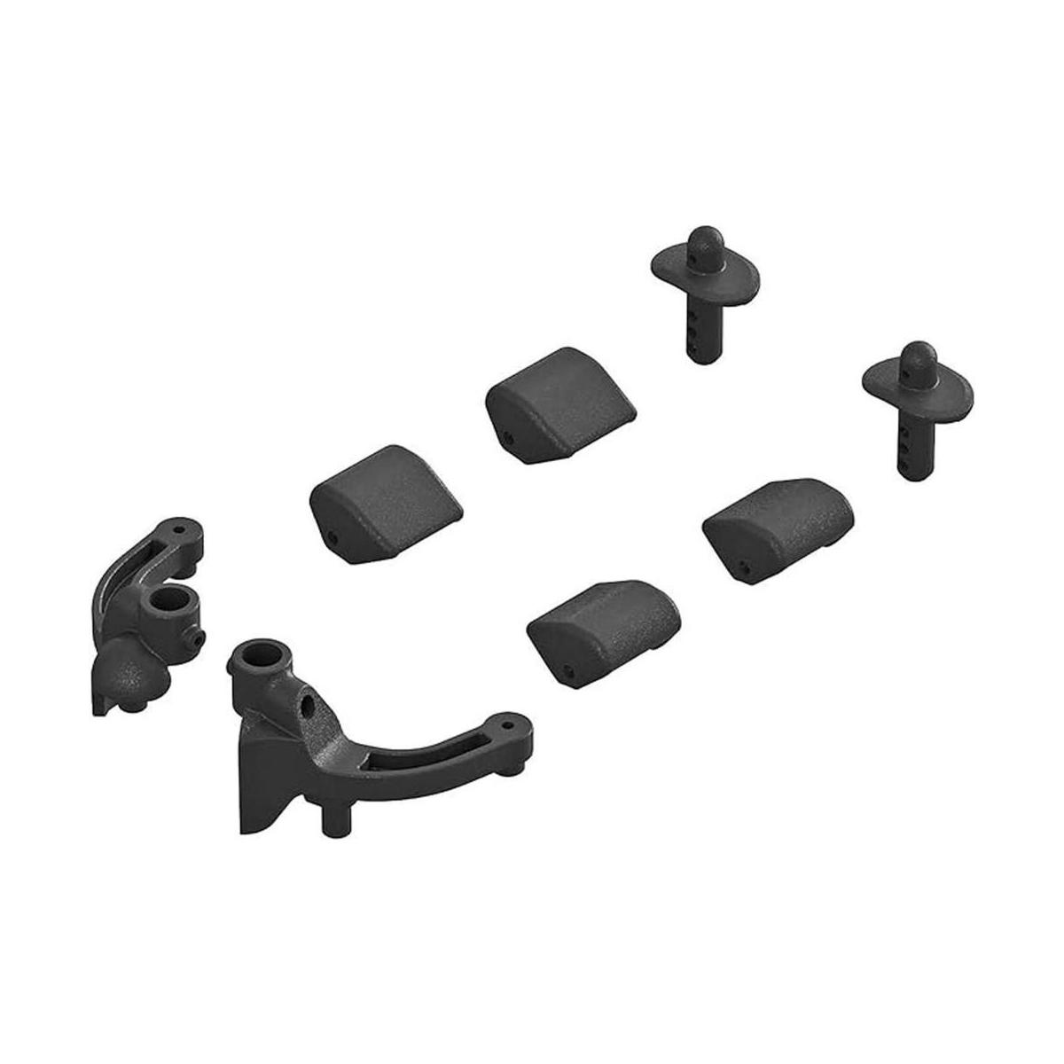 ARRMA Juego de montaje de carrocería delantero ARAC3496