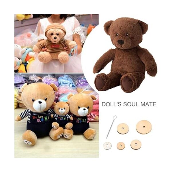 ARTIBETTER Accesorios de muñeca para muñecas de oso de