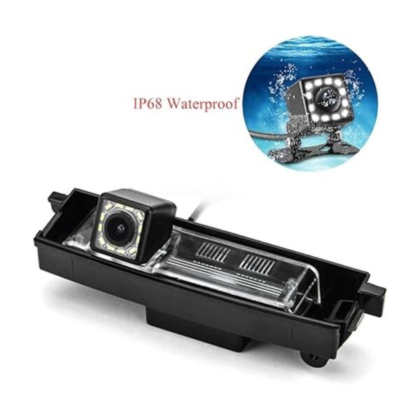 ASATAH 12 LED Cámara de visión trasera de coche para_3