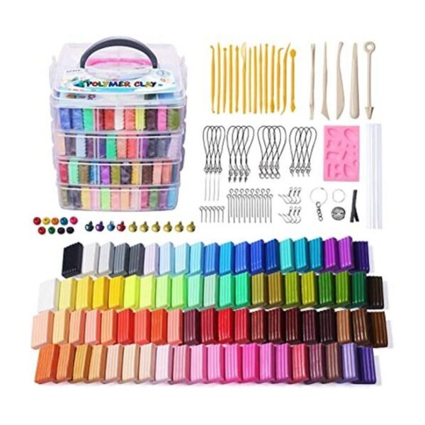 ARTME Arcilla polimérica kit de arcilla de 82 colores_1