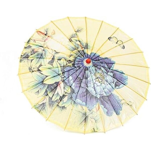 ASIAN HOME Sombrilla de papel engrasado chino hecho a mano_2