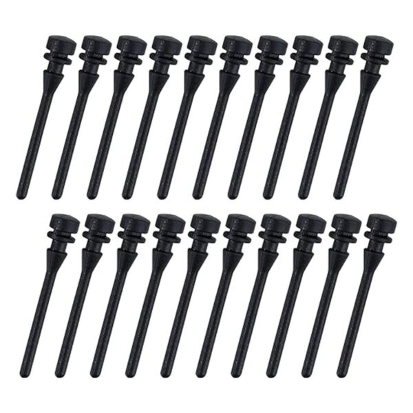 AUEAR Paquete de 50 ventiladores de silicona suave anti