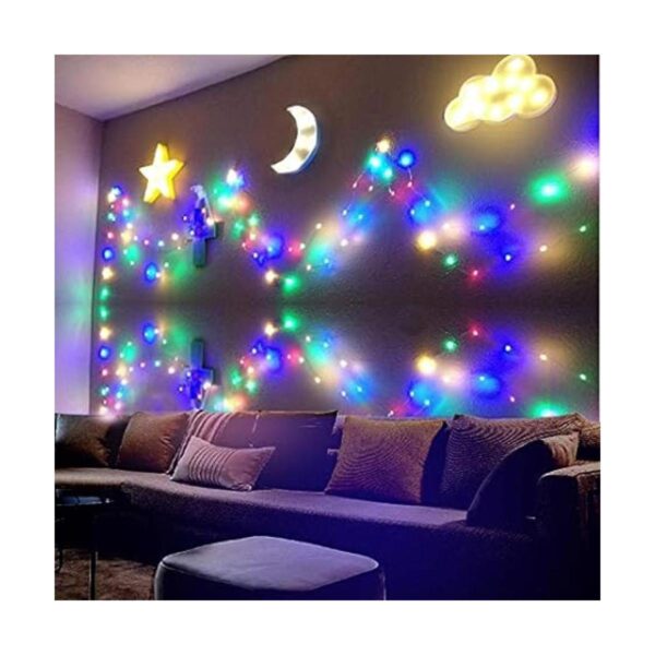 AUSAYE 3 luces LED decorativas de noche de luna creciente_4