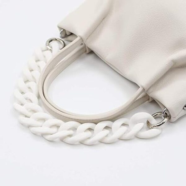 AUMEY Correas de cadena de acrílico para bolso correa de_6