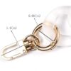AUMEY Correas de cadena de acrílico para bolso correa de_3