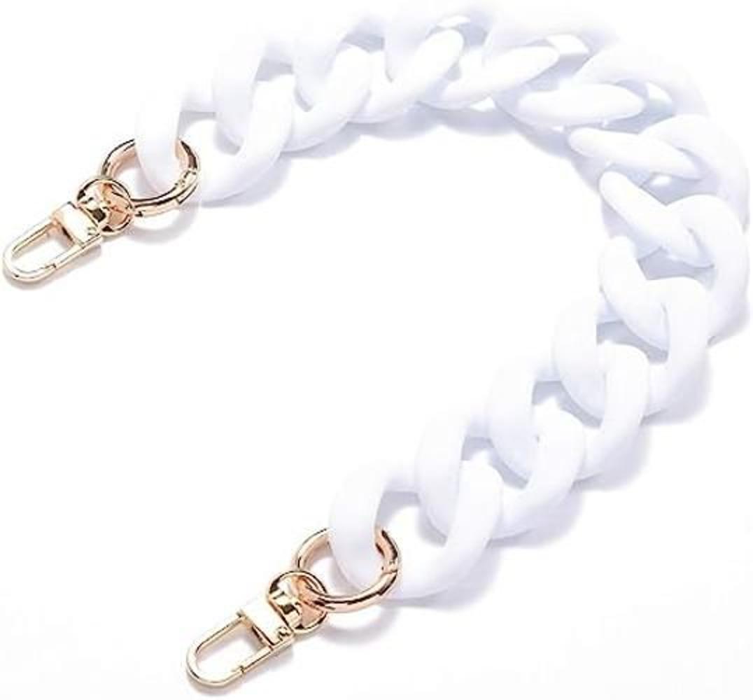 AUMEY Correas de cadena de acrílico para bolso correa de