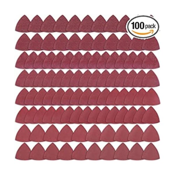 AUSTOR 100 almohadillas de lijado triangulares hojas de_1