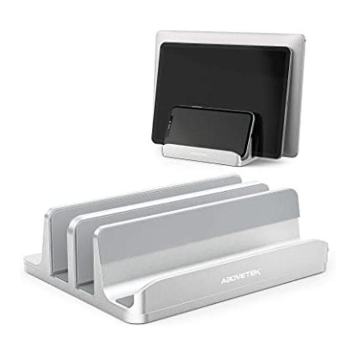 AboveTEK Soporte vertical para laptop 3 ranuras para