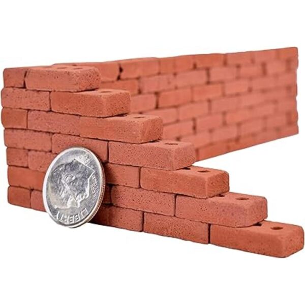 Acacia Grove Real Mini ladrillos rojos escala 112_2