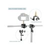 Abrazadera de metal resistente con soporte chapado en_6