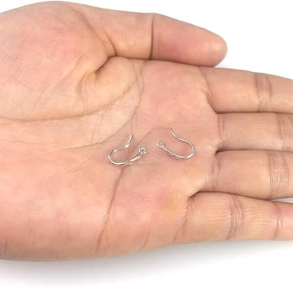 Adabele SS479 Ganchos para pendientes de plata de ley 925_3