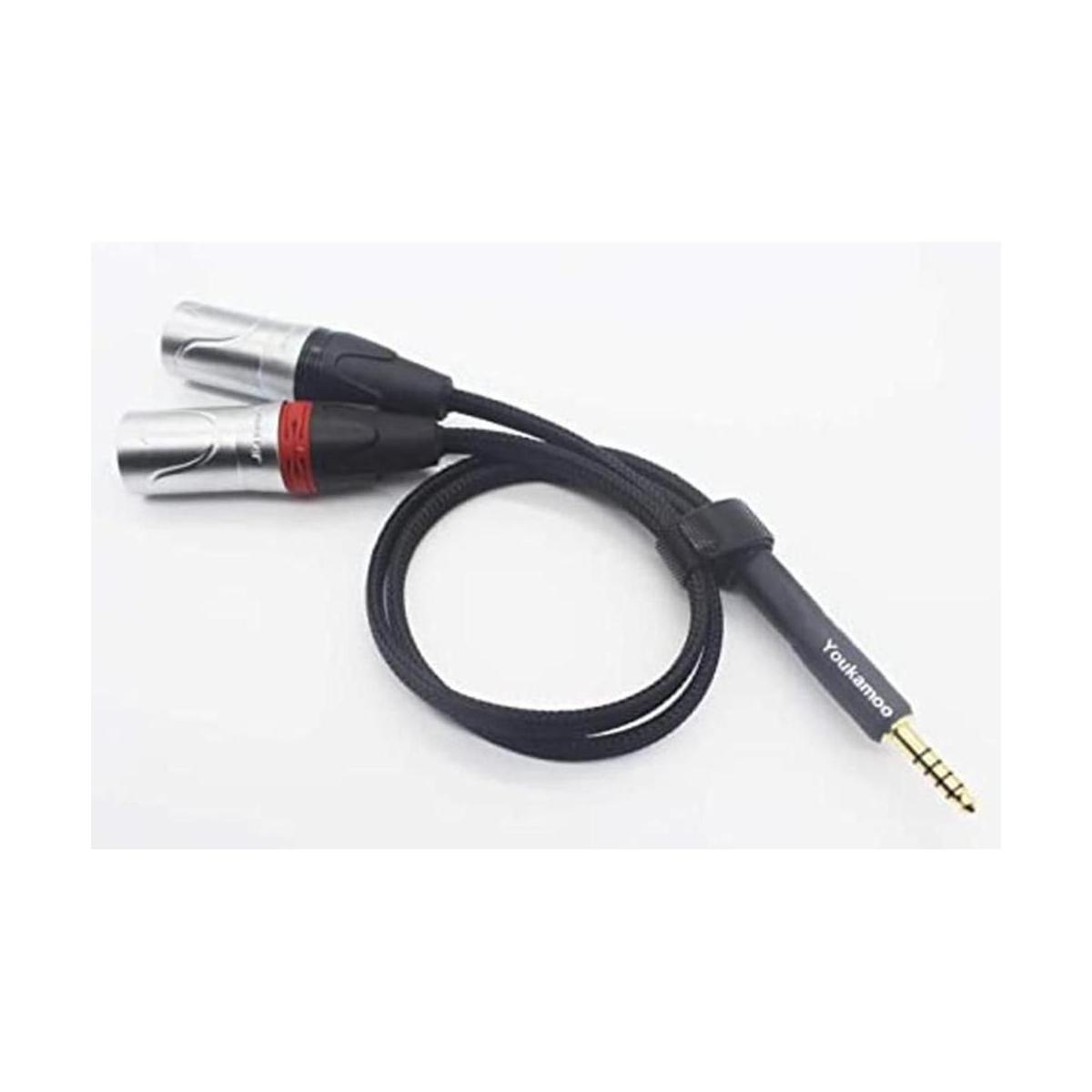 Adaptador de auriculares de audio equilibrado XLR macho de