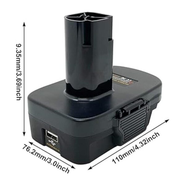Adaptador de batería USB para Craftsman C3 19.2 voltios de_3