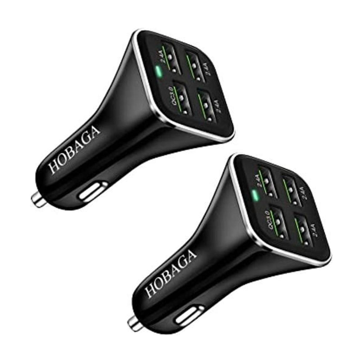 Adaptador de cargador de coche USB cargador rápido QC