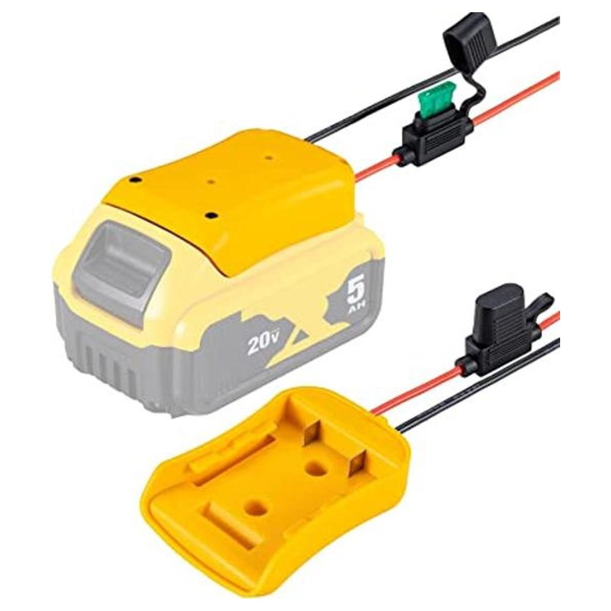 Adaptador de rueda eléctrica para batería Dewalt de 20 V