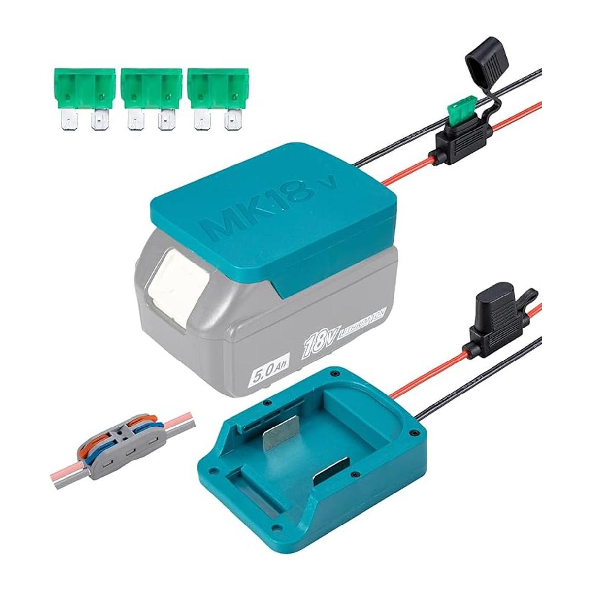 Adaptador de rueda de alimentación para batería Makita de
