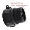 Adaptador de tanque de agua IBC de 275 de 330 galones con_4