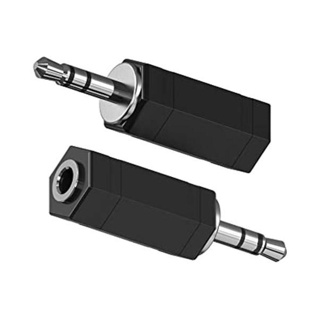 Adaptador estéreo a mono de 0.138 in 2 unidades de 0.138